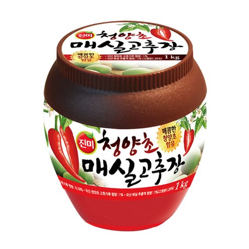 진미 청양초매실고추장, 1kg, 1개