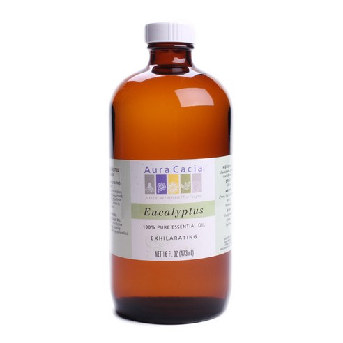 아우라카시아 퓨어 에센셜 오일, 473ml, Exhilarating Eucalyptus