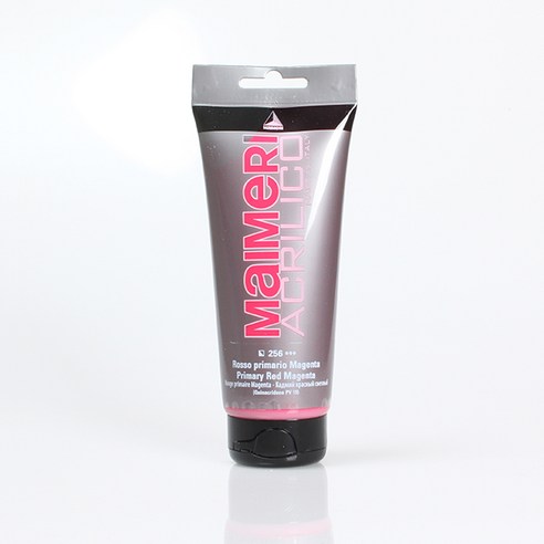 마이메리 아크릴리코 200ml 낱색 아크릴물감, 256 AM PRIMARY RED MAG, 1개