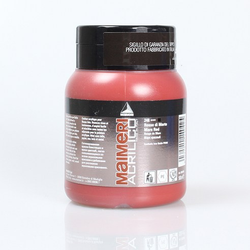 마이메리 아크릴리코 500ml 낱색 아크릴물감, 248 AM MARS RED, 1개