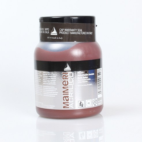 마이메리 아크릴리코 500ml 낱색 아크릴물감, 492 AM BURNT UMBER, 1개