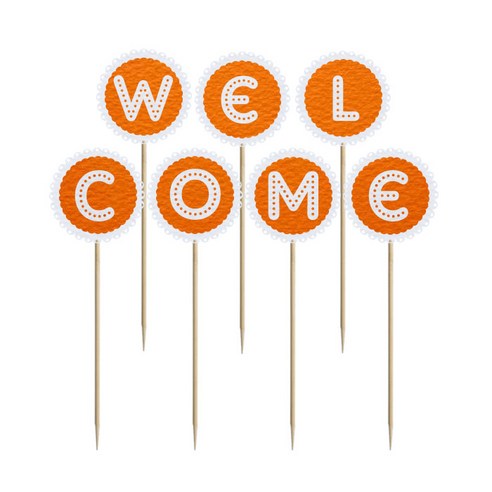와니데코 미니파티픽 WELCOME, 오렌지