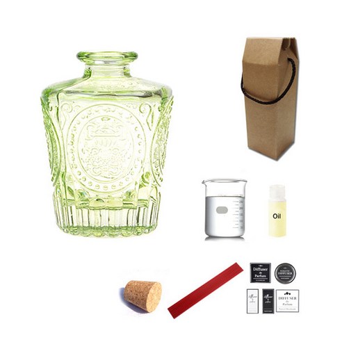 디퓨저KIT 엔틱심플그린 150ml 향수향, BLACK BERRY BAY