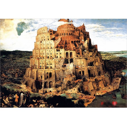 퍼즐라이프 바벨탑 Tower Of Babel, 51x73.5cm