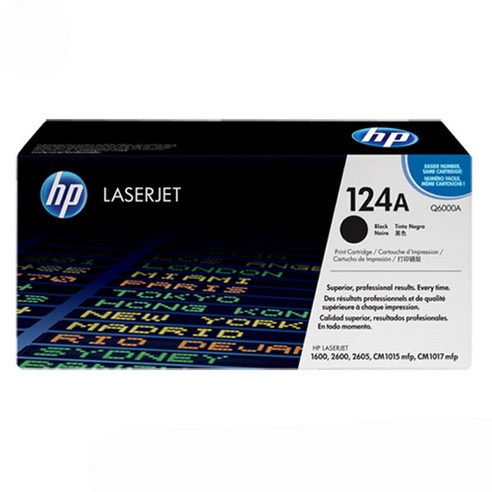 [HP] 잉크토너 No.124A Q6000A (Black)