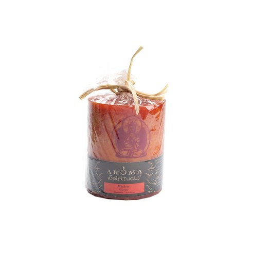Aroma Spirituals 필러 보티드 캔들, Wisdom, 1개