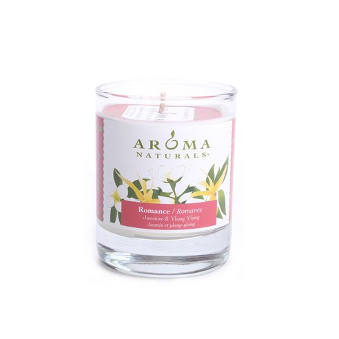 아로마내츄럴스 내추럴 소이 에센셜 오일 자캔들, 58g, Romance