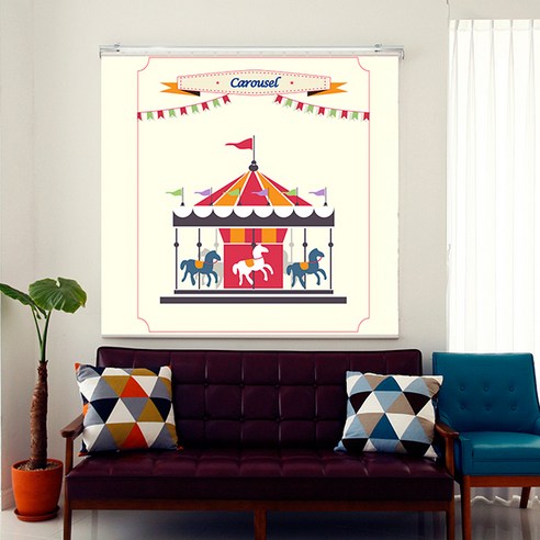 [GnG] 롤스크린 회전목마_암막