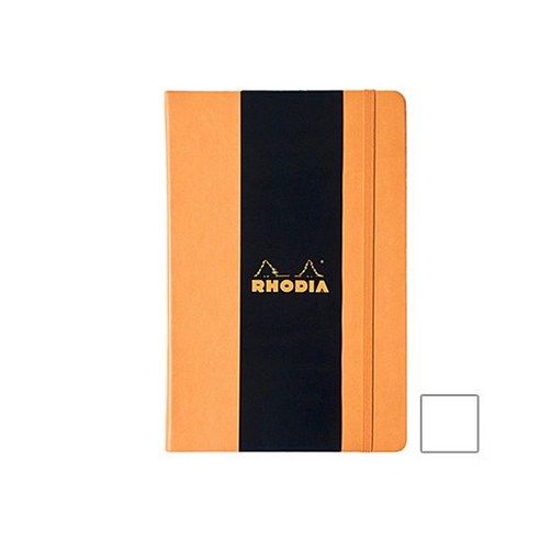 로디아 뷰티크 웹노트 A6 무지, 오렌지