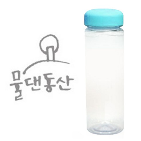 1AM 캘리그라피 보틀 하늘뚜껑, 물댄동산 (연회색), 500ml