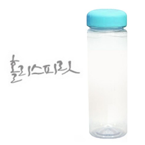 1AM 캘리그라피 보틀 하늘뚜껑, 홀리스피릿 (연회색), 500ml
