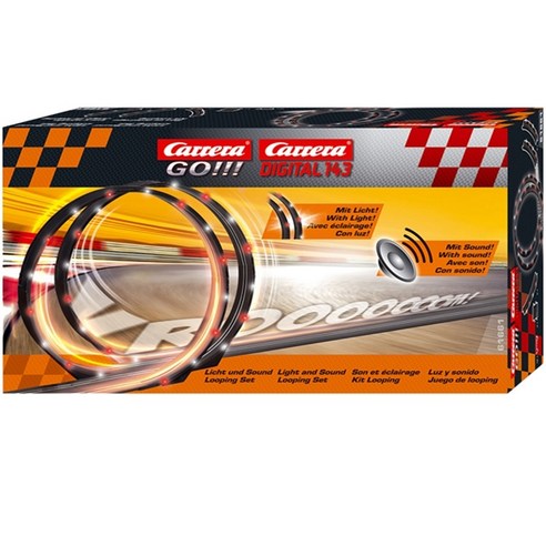 Carrera Go Light and Sound Looping Set, 36.5 x 20 x 8cm, 1개