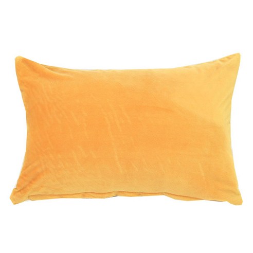 베드앤데코 소프트 극세사 베개커버 40X60cm, 머스타드, 1개