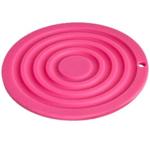 마미스테이블 후라이팬받침, 핑크, 1개