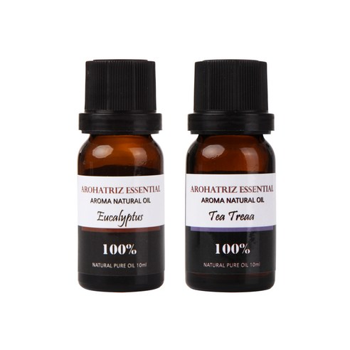 아로하트리즈 다용도오일, 유칼립 투스 10ml,  티트리 10ml, 1개