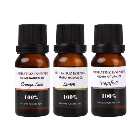 아로하트리즈 다용도오일, 스윗 오렌지 10ml,  레몬 10ml,  그레이프 프룻 10ml, 1개