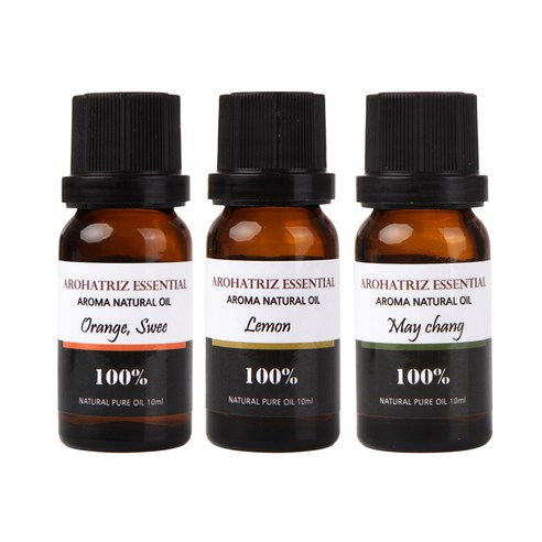 아로하트리즈 다용도오일, 스윗 오렌지 10ml,  레몬 10ml,  메이청 10ml, 1개