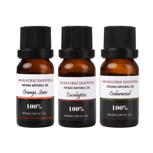 아로하트리즈 다용도오일, 스윗 오렌지 10ml,  유칼립 투스 10ml,  시더우드 10ml, 1개