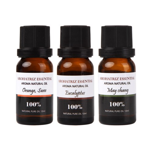 아로하트리즈 다용도오일, 스윗 오렌지 10ml,  유칼립 투스 10ml,  메이청 10ml, 1개