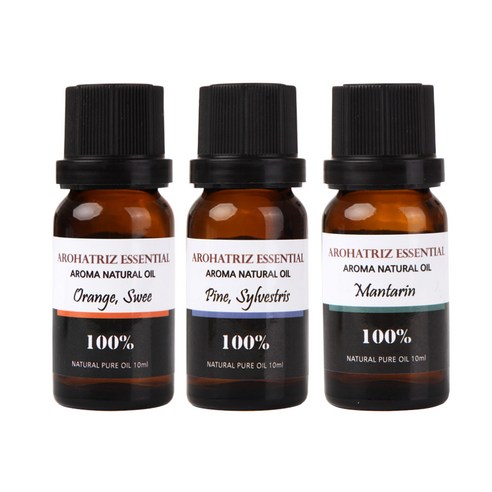 아로하트리즈 다용도오일, 스윗 오렌지 10ml,  파인 10ml,  만다린 10ml, 1개