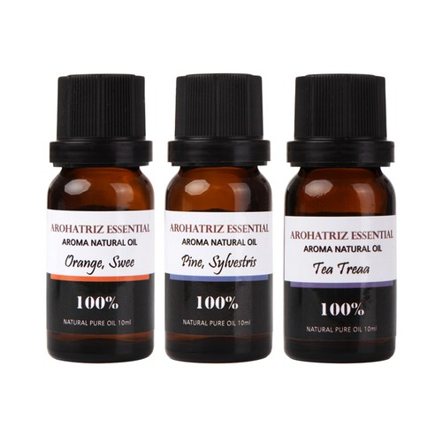 아로하트리즈 다용도오일, 스윗 오렌지 10ml,  파인 10ml,  티트리 10ml, 1개