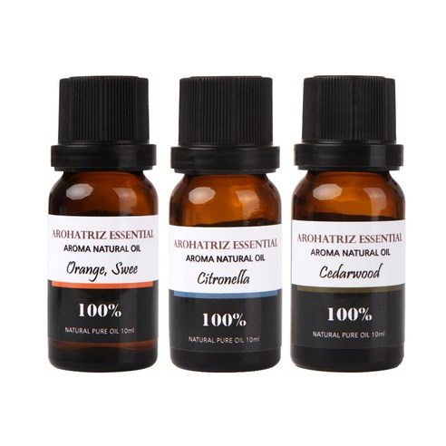 아로하트리즈 다용도오일, 스윗 오렌지 10ml,  시트로 렐라 10ml,  시더우드 10ml, 1개