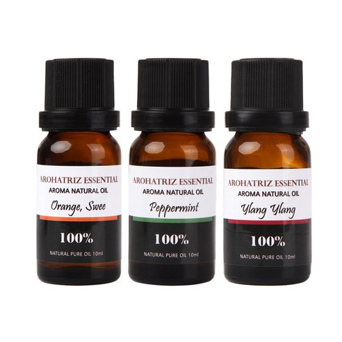 아로하트리즈 다용도오일, 스윗 오렌지 10ml,  페퍼민트 10ml,  일랑일랑 10ml, 1개