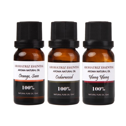 아로하트리즈 다용도오일, 스윗 오렌지 10ml,  시더우드 10ml,  일랑일랑 10ml, 1개