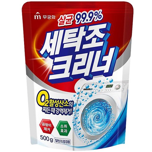 무궁화 세탁조 크리너, 500g, 1개