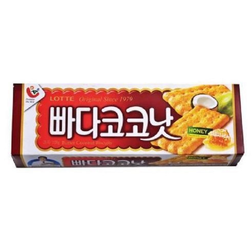 롯데제과 빠다코코낫, 100g, 3개