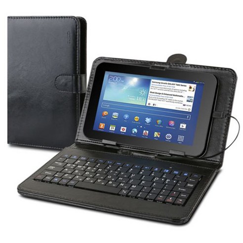 코시 뉴욕 7-8형 태블릿PC 케이스 키보드, 블랙