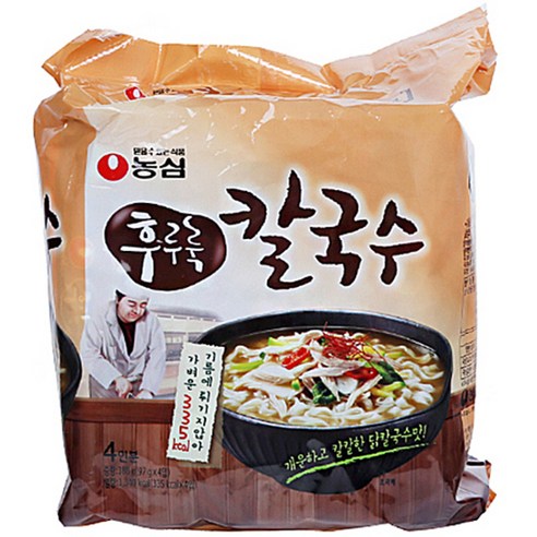 농심 후루룩 칼국수, 4개