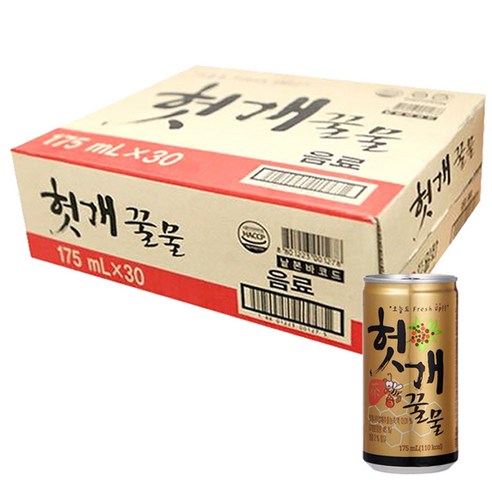 일화 헛개꿀물 175ML, 60개