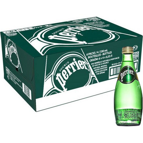 페리에 플레인 탄산수, 330ml, 24개입