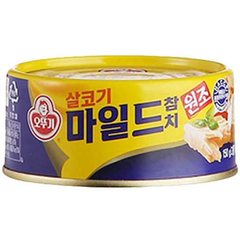 오뚜기 마일드참치, 135g, 20개