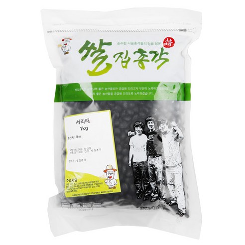 쌀집총각 2015년산 서리태, 1kg, 1개