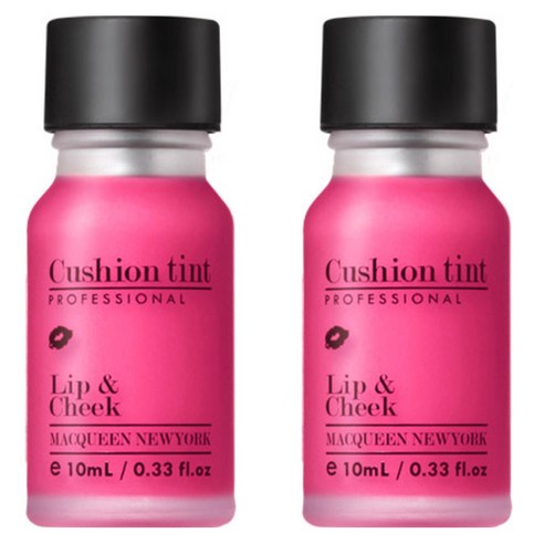 맥퀸뉴욕 크리미 립틴트 10ml, 효력(핫핑크), 2개