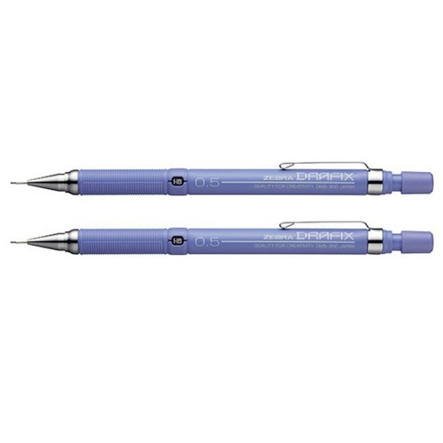 제브라 드라픽스 F 파스텔 샤프 0.5mm, 파스텔퍼플