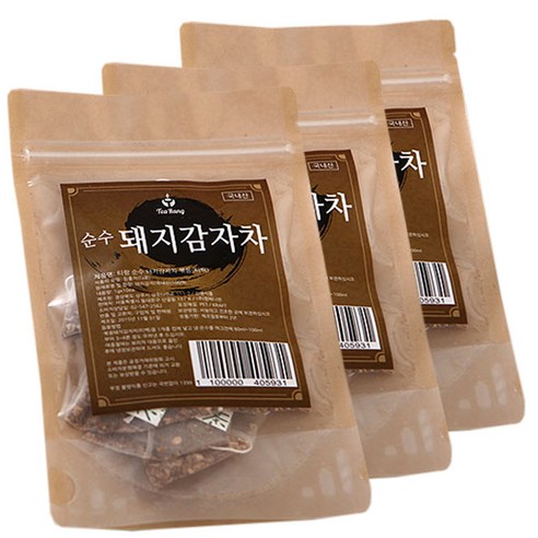 진명식품 순수 돼지감자차 볶음 티백, 1g, 10개입, 3개