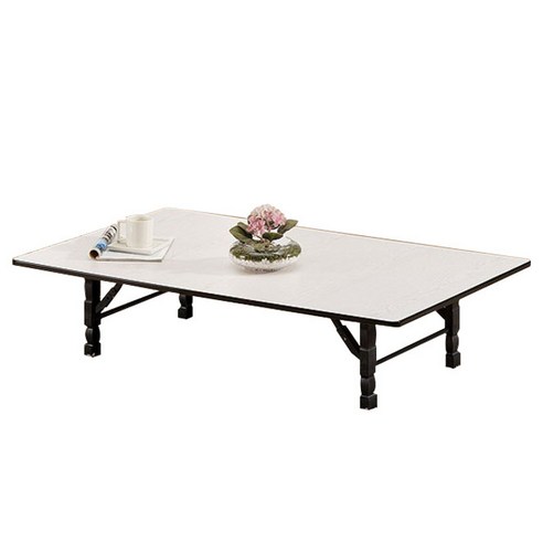 포메리트 6인용 쌍다리 대형 좌식 테이블, 메이플