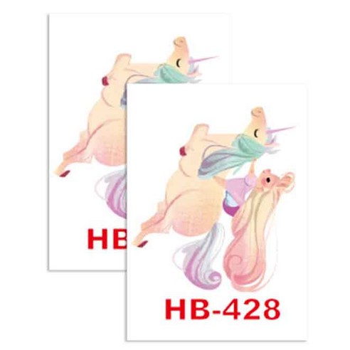 허니걸 타투 타투스티커 2개, HB-428