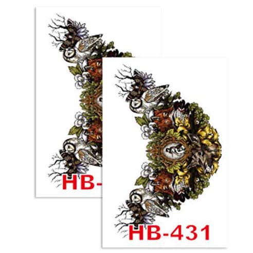 허니걸 타투 타투스티커 2개, HB-431