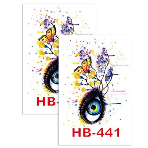 허니걸 타투 타투스티커 2개, HB-441