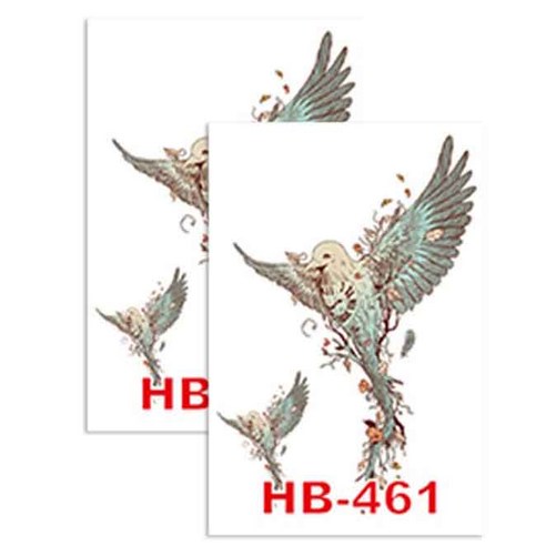 허니걸 타투 타투스티커 2개, HB-461