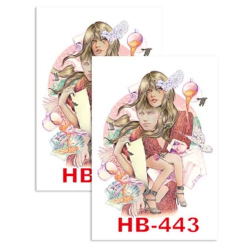 허니걸 타투 타투스티커 2개, HB-443