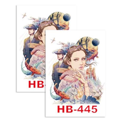 허니걸 타투 타투스티커 2개, HB-445