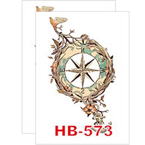 허니걸 타투스티커, HB-573, 2개