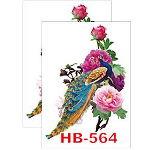 허니걸 타투스티커, HB-564, 2개