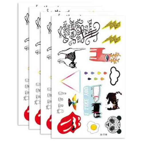 허니걸 타투, X-114, 4개