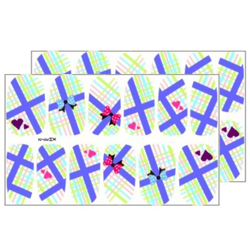 허니걸 네일패치, 2개, XH-372
